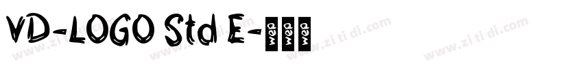 VD-LOGO Std E字体转换
